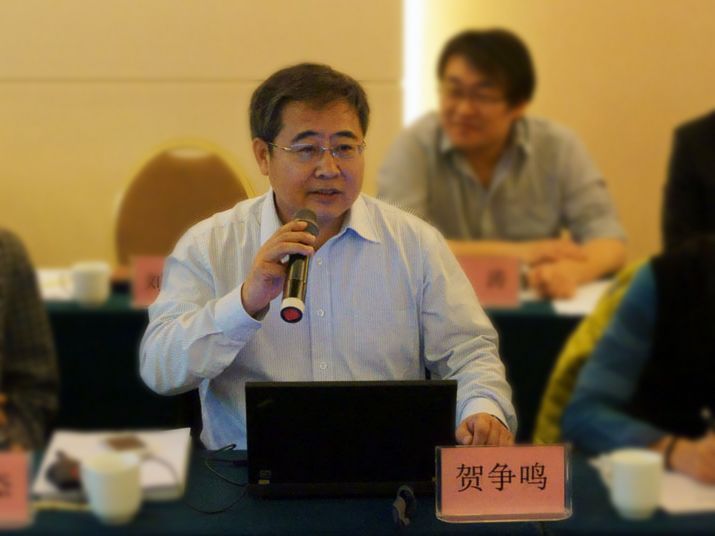 中國食品藥品檢定研究院賀爭鳴研究員講話